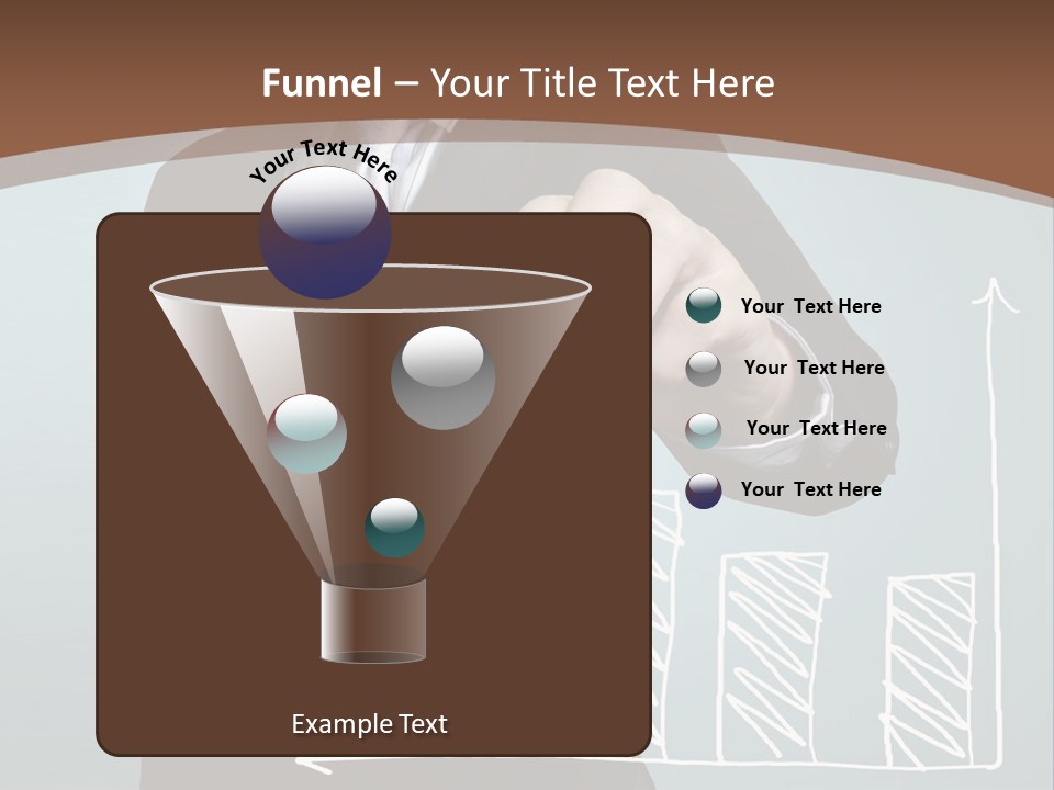 Control Growth Blank PowerPoint Template