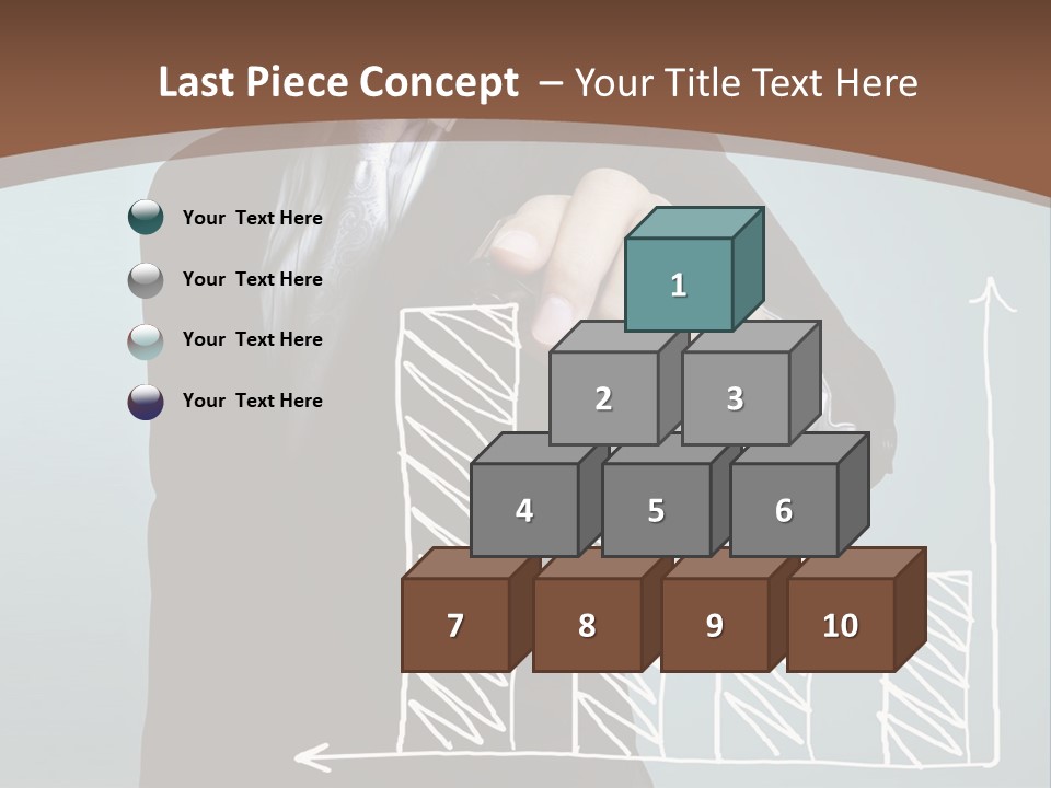 Control Growth Blank PowerPoint Template