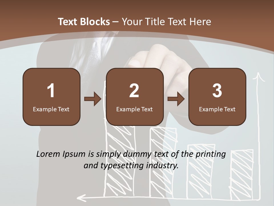 Control Growth Blank PowerPoint Template