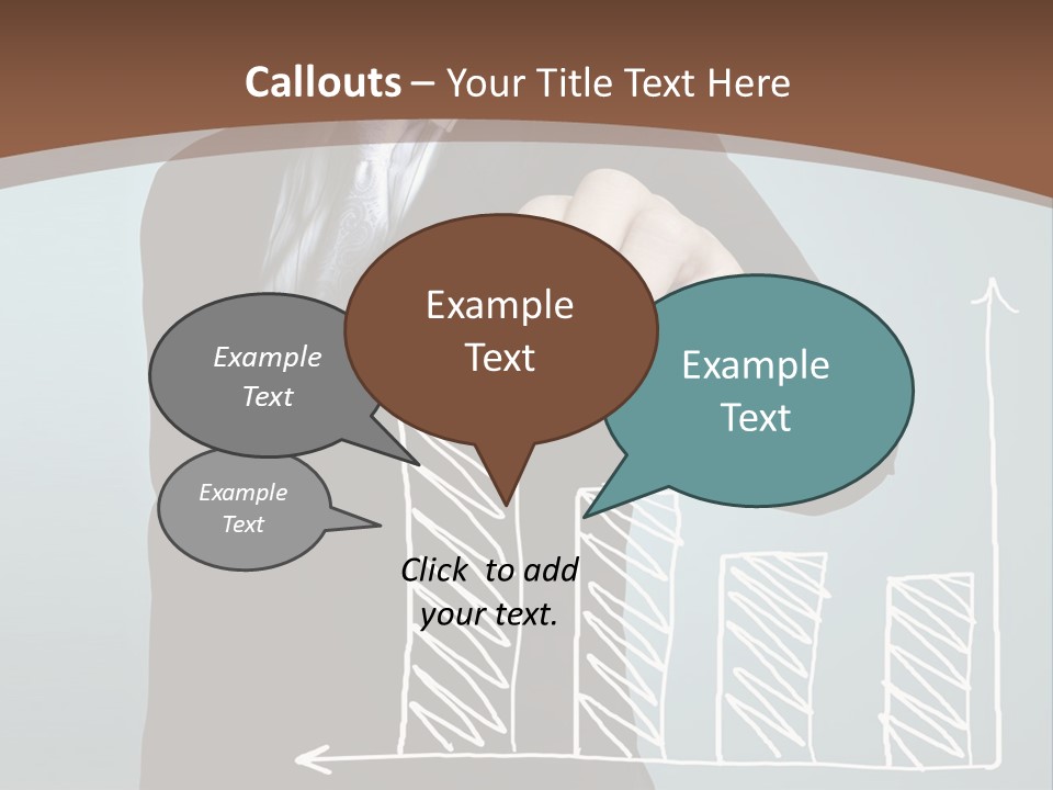 Control Growth Blank PowerPoint Template