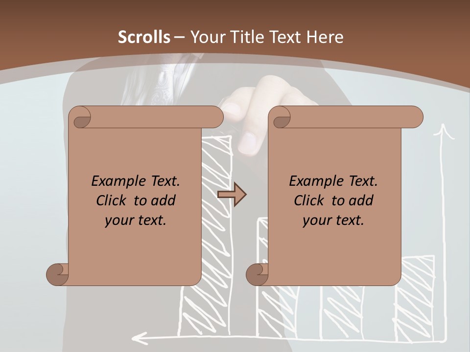 Control Growth Blank PowerPoint Template