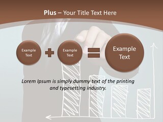 Control Growth Blank PowerPoint Template