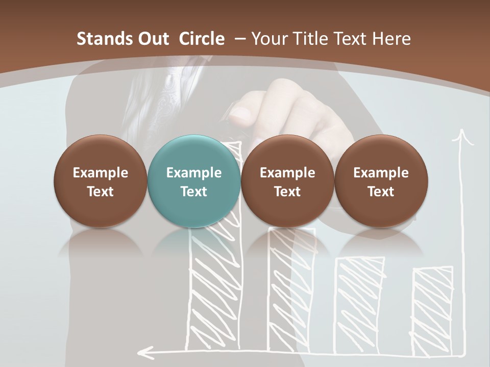 Control Growth Blank PowerPoint Template