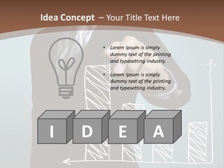 Control Growth Blank PowerPoint Template