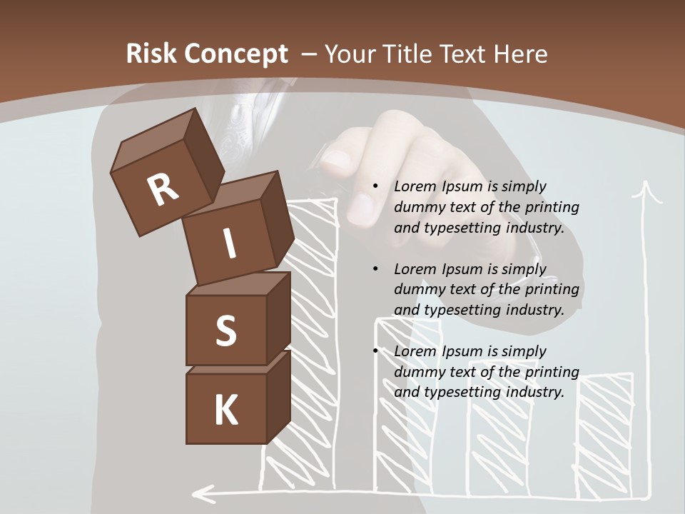 Control Growth Blank PowerPoint Template