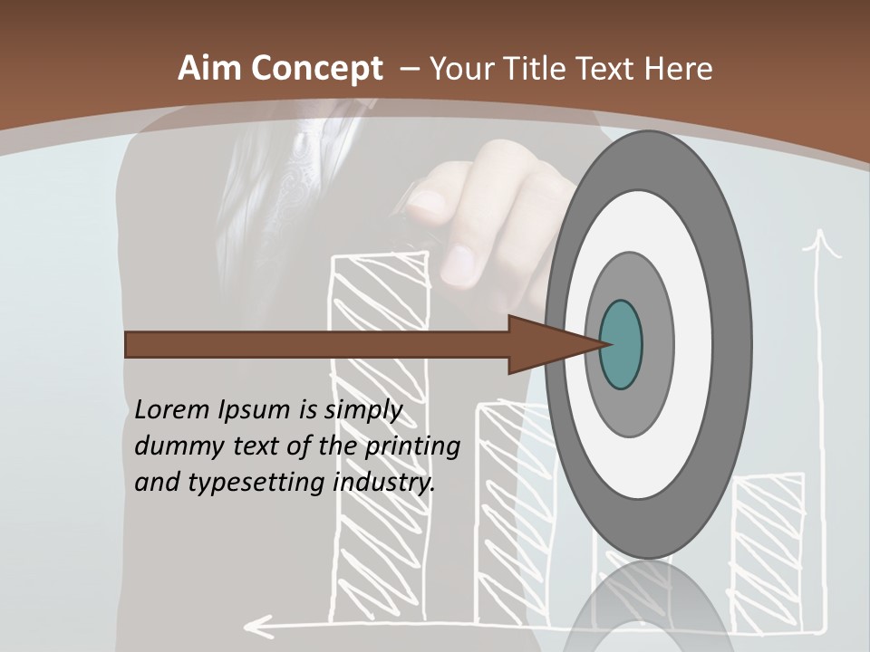Control Growth Blank PowerPoint Template