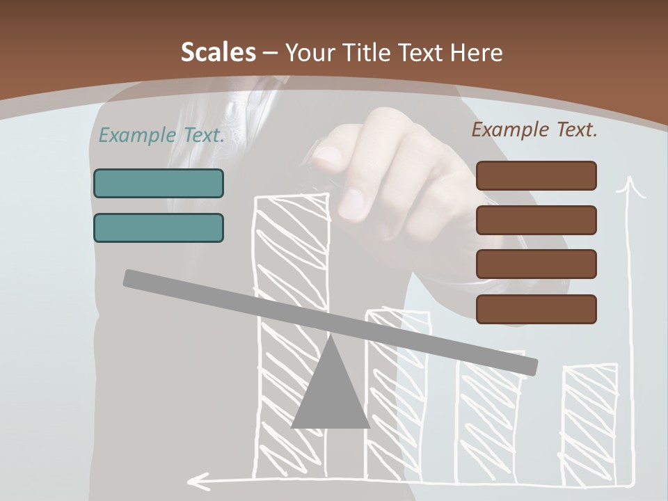 Control Growth Blank PowerPoint Template