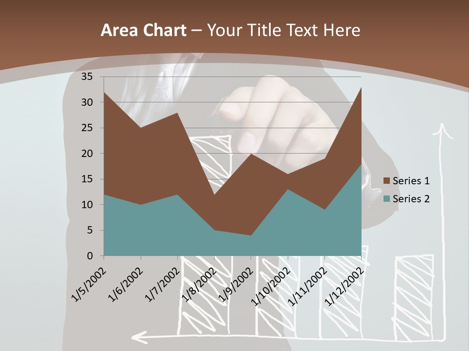 Control Growth Blank PowerPoint Template