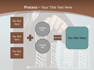 Control Growth Blank PowerPoint Template