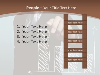 Control Growth Blank PowerPoint Template