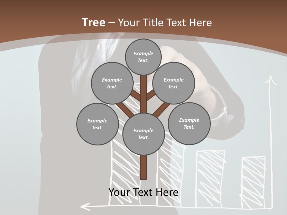 Control Growth Blank PowerPoint Template