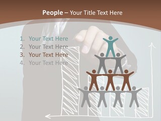 Control Growth Blank PowerPoint Template