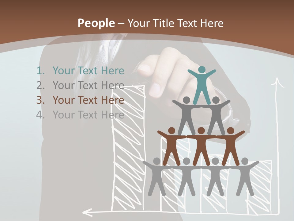 Control Growth Blank PowerPoint Template