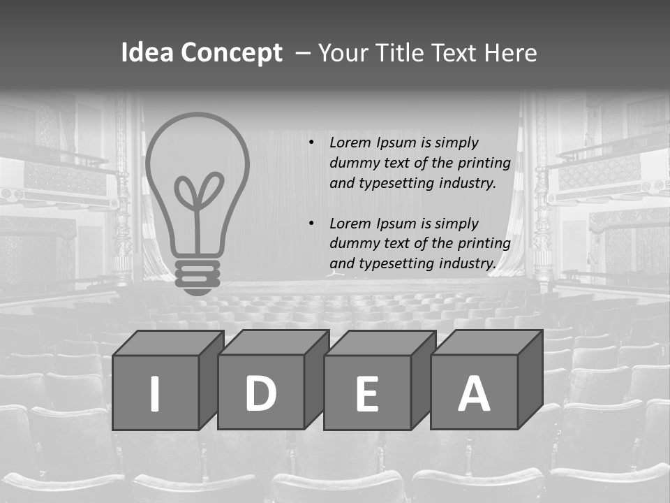 Technology Internet Element PowerPoint Template