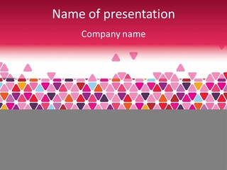 Sitting Desk Indoors PowerPoint Template