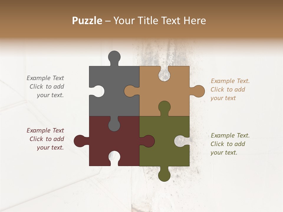 Parasitic Dirty White PowerPoint Template