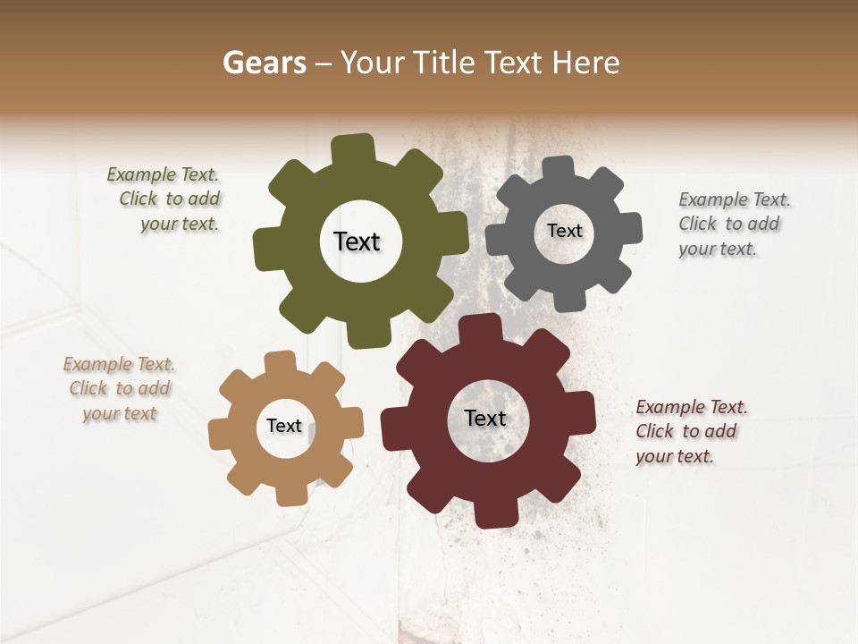 Parasitic Dirty White PowerPoint Template