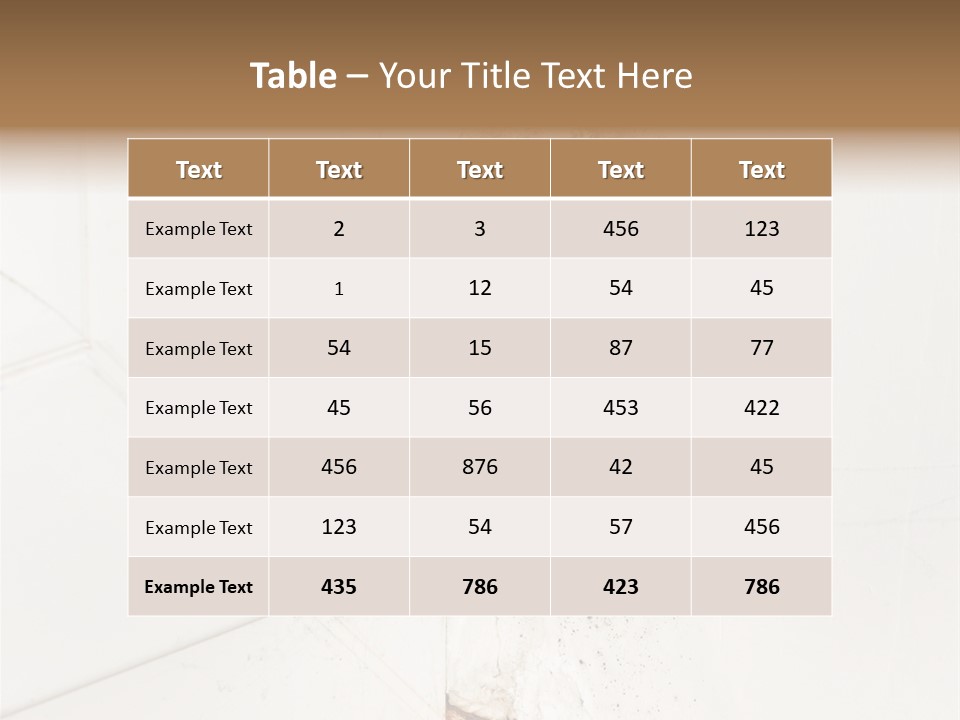 Parasitic Dirty White PowerPoint Template