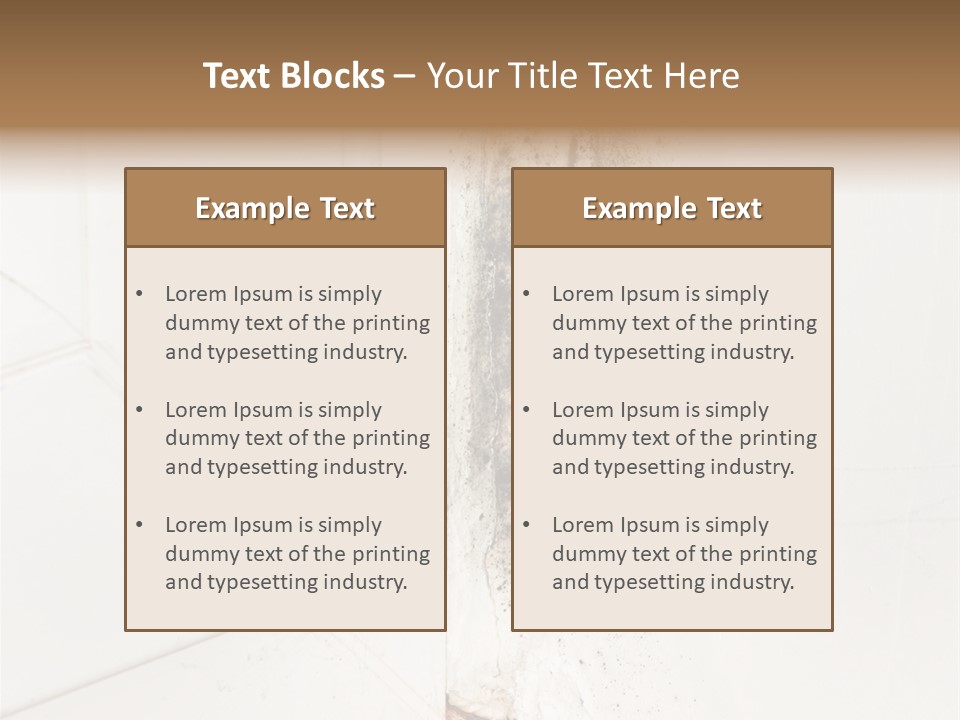 Parasitic Dirty White PowerPoint Template