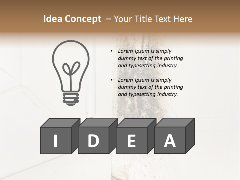 Parasitic Dirty White PowerPoint Template