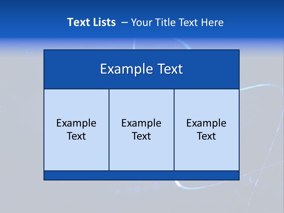 A Blue Abstract Background With Lines And Dots PowerPoint Template
