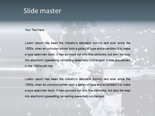 Warning Tell Prohibit PowerPoint Template