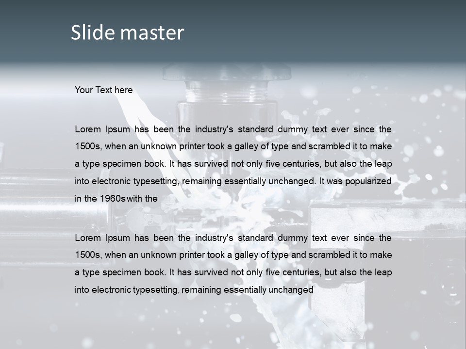 Warning Tell Prohibit PowerPoint Template