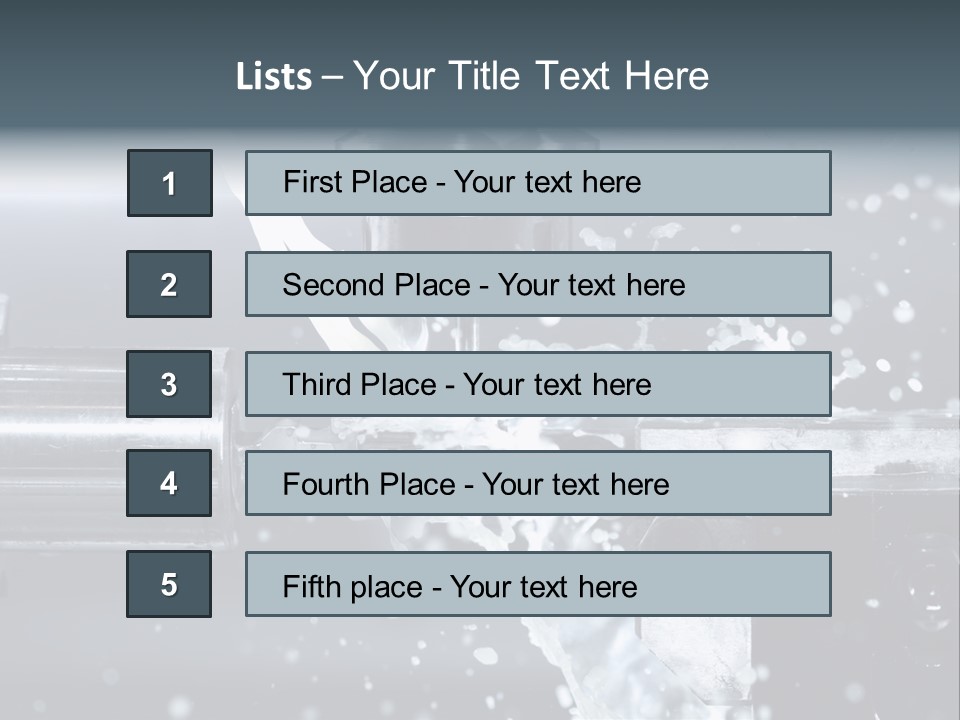 Warning Tell Prohibit PowerPoint Template