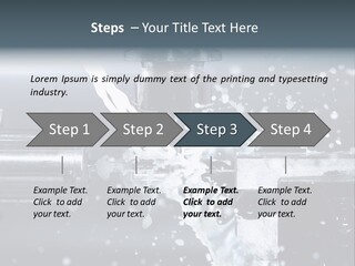 Warning Tell Prohibit PowerPoint Template