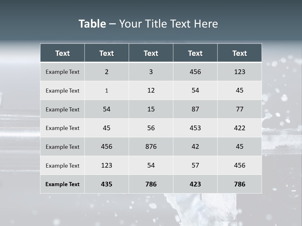 Warning Tell Prohibit PowerPoint Template
