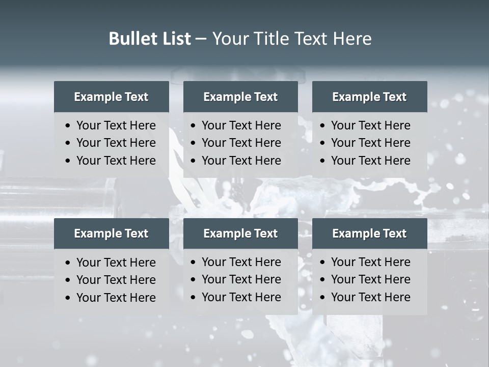 Warning Tell Prohibit PowerPoint Template