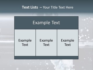 Warning Tell Prohibit PowerPoint Template
