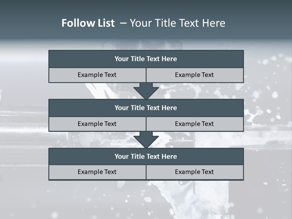 Warning Tell Prohibit PowerPoint Template