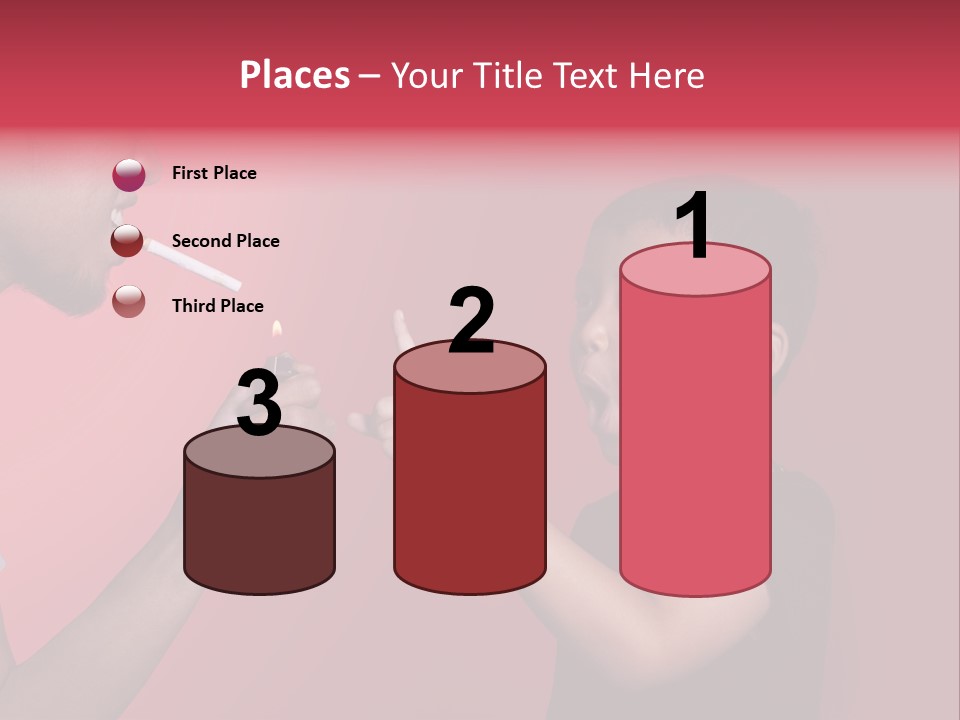 Warning Tell Prohibit PowerPoint Template