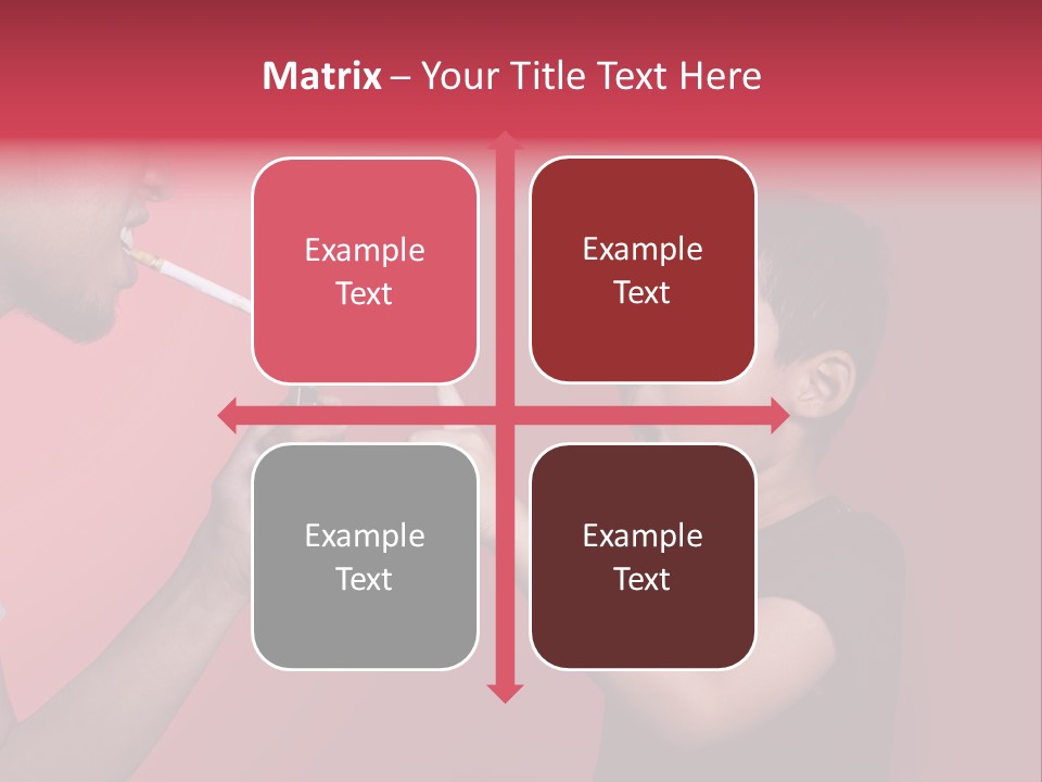 Warning Tell Prohibit PowerPoint Template