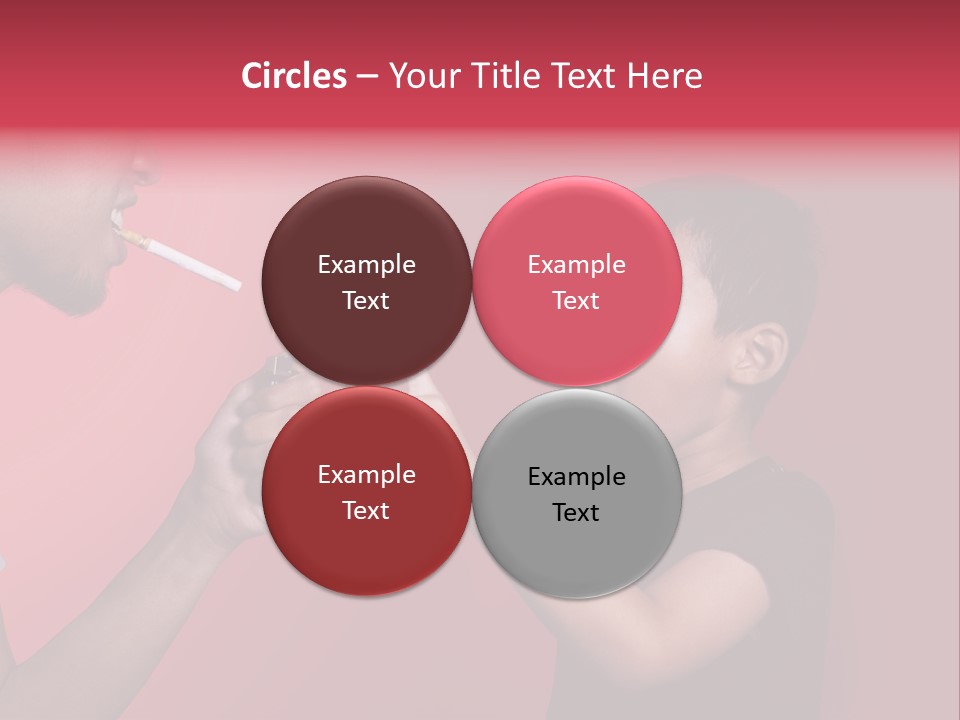 Warning Tell Prohibit PowerPoint Template