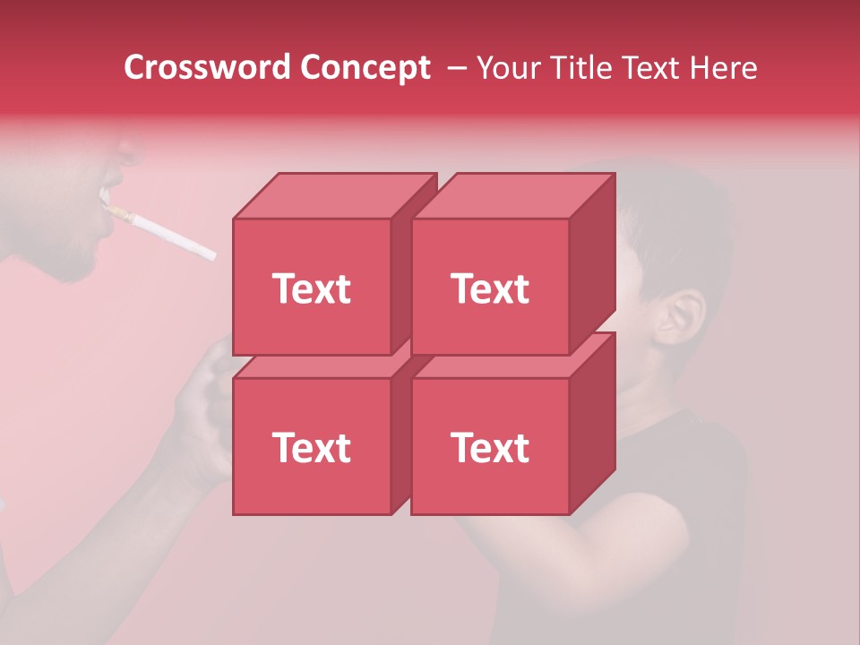 Warning Tell Prohibit PowerPoint Template
