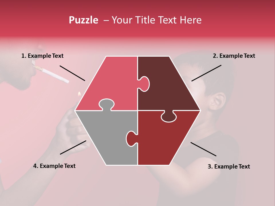 Warning Tell Prohibit PowerPoint Template