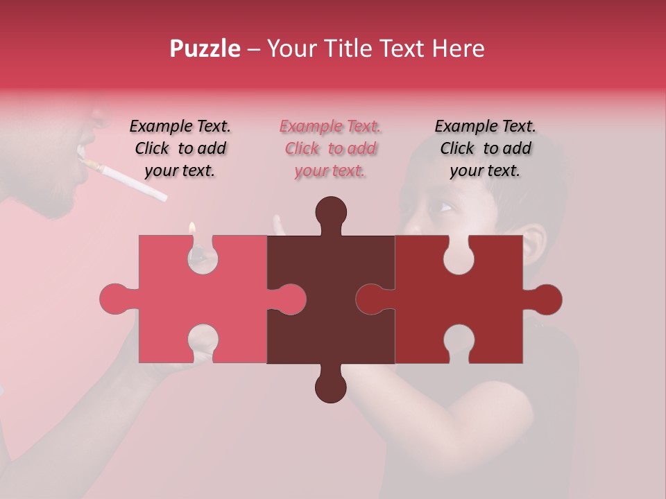 Warning Tell Prohibit PowerPoint Template