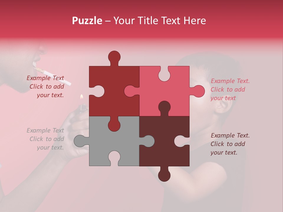 Warning Tell Prohibit PowerPoint Template