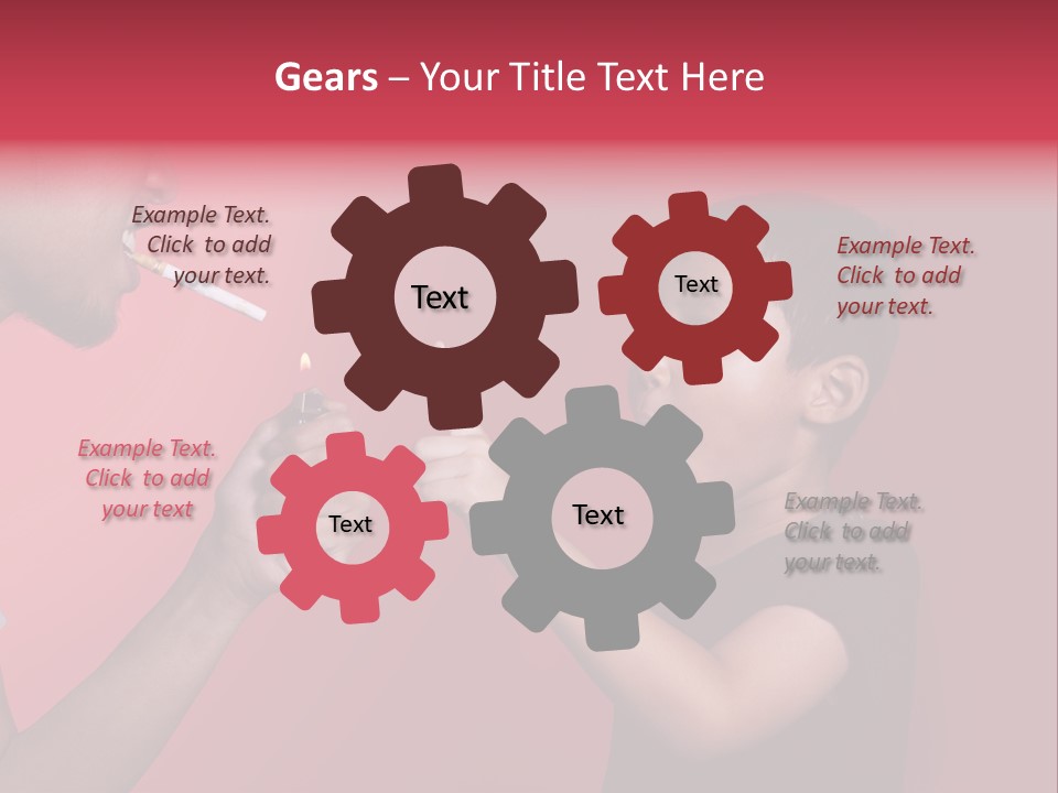 Warning Tell Prohibit PowerPoint Template