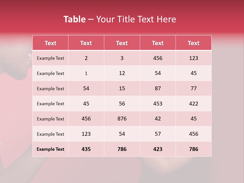 Warning Tell Prohibit PowerPoint Template
