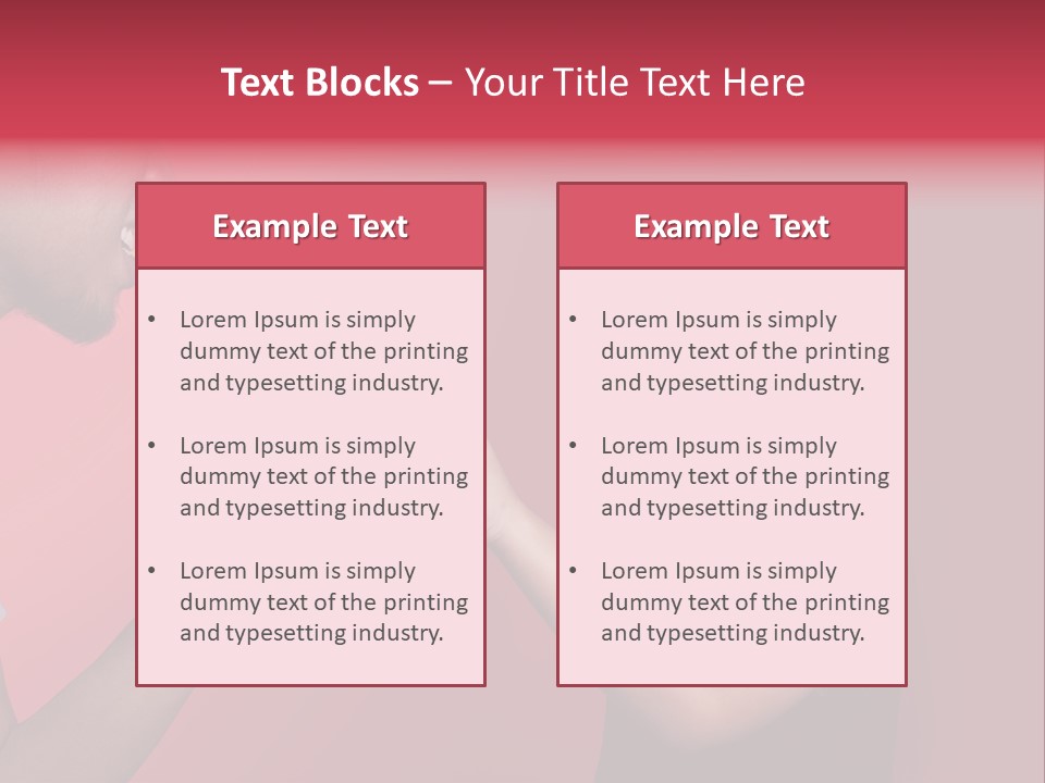 Warning Tell Prohibit PowerPoint Template