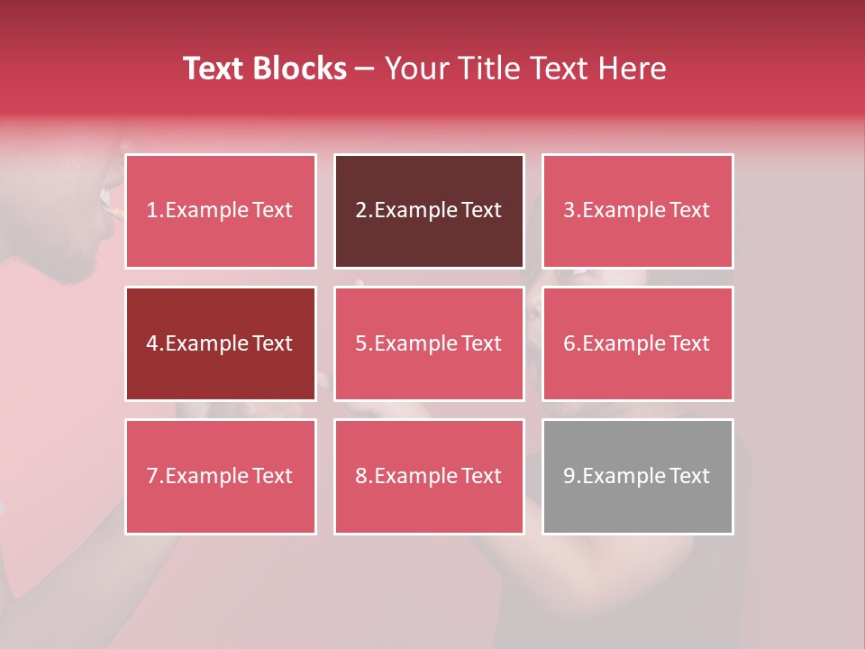 Warning Tell Prohibit PowerPoint Template