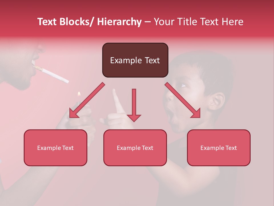 Warning Tell Prohibit PowerPoint Template