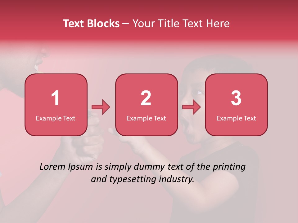 Warning Tell Prohibit PowerPoint Template