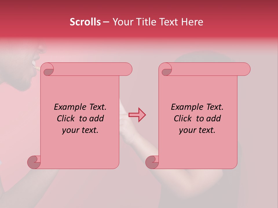 Warning Tell Prohibit PowerPoint Template