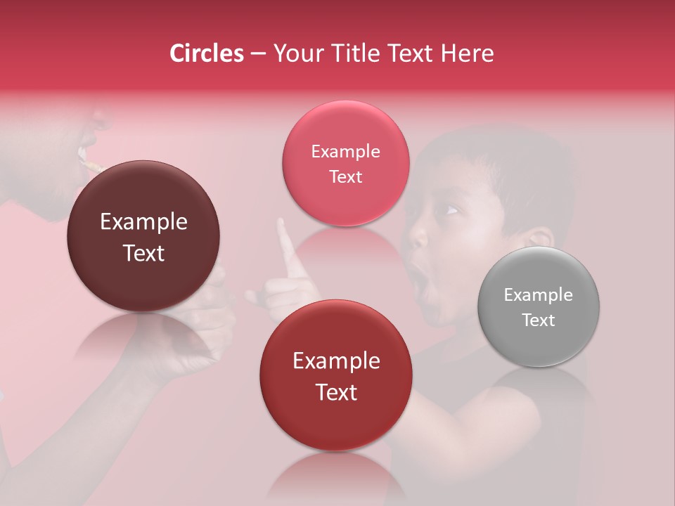 Warning Tell Prohibit PowerPoint Template