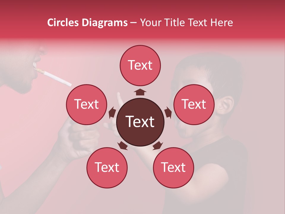 Warning Tell Prohibit PowerPoint Template