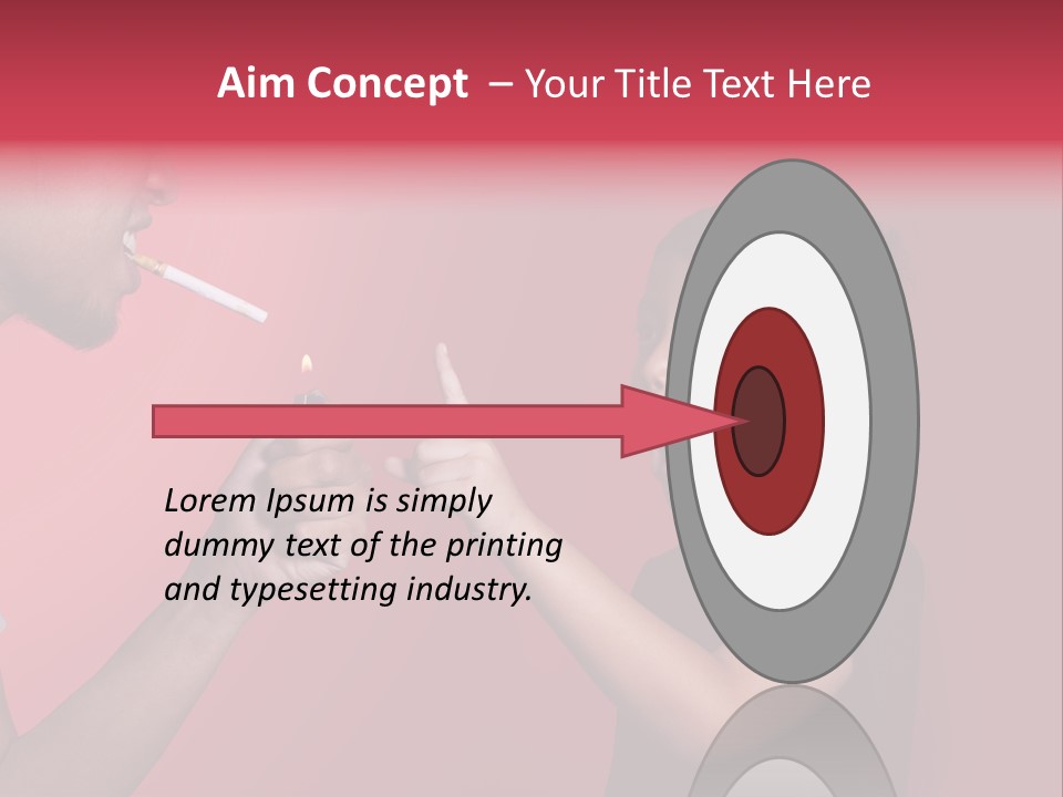 Warning Tell Prohibit PowerPoint Template